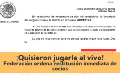 ¡Los cacharon! Cooperativa Tamiahua intentó burlar sentencia federal y fue exhibida