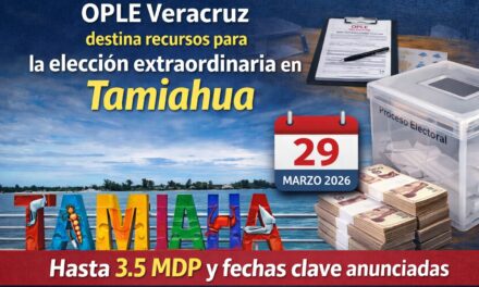 ¡3.5 millones de pesos costará la Elección Extraordiaria de Tamiahua!