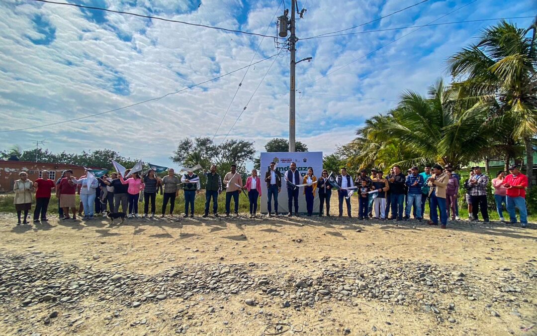 Tamiahua sigue en marcha: inician obras de alto impacto en Tarabitas, Tantalamos y Palo Blanco