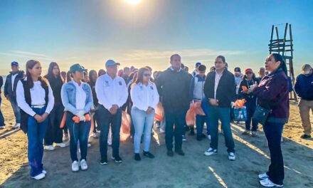 COBAEV 09 y Concejo Municipal suman esfuerzos por playas más limpias