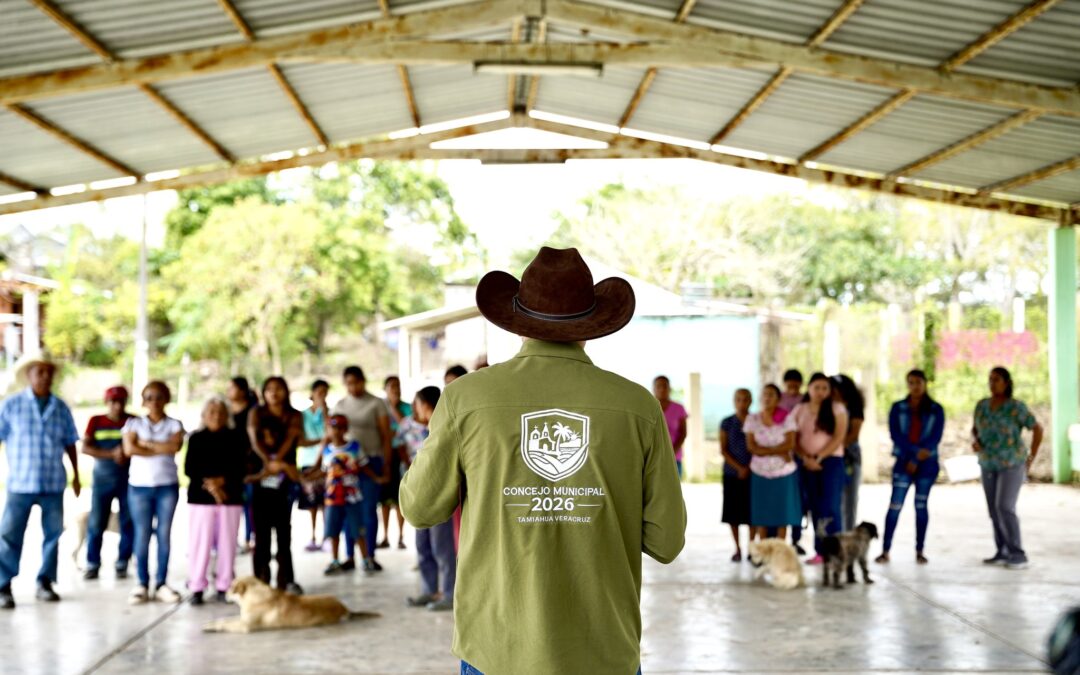 Concejo Municipal y DIF Tamiahua acercan apoyos sociales a comunidades del municipio