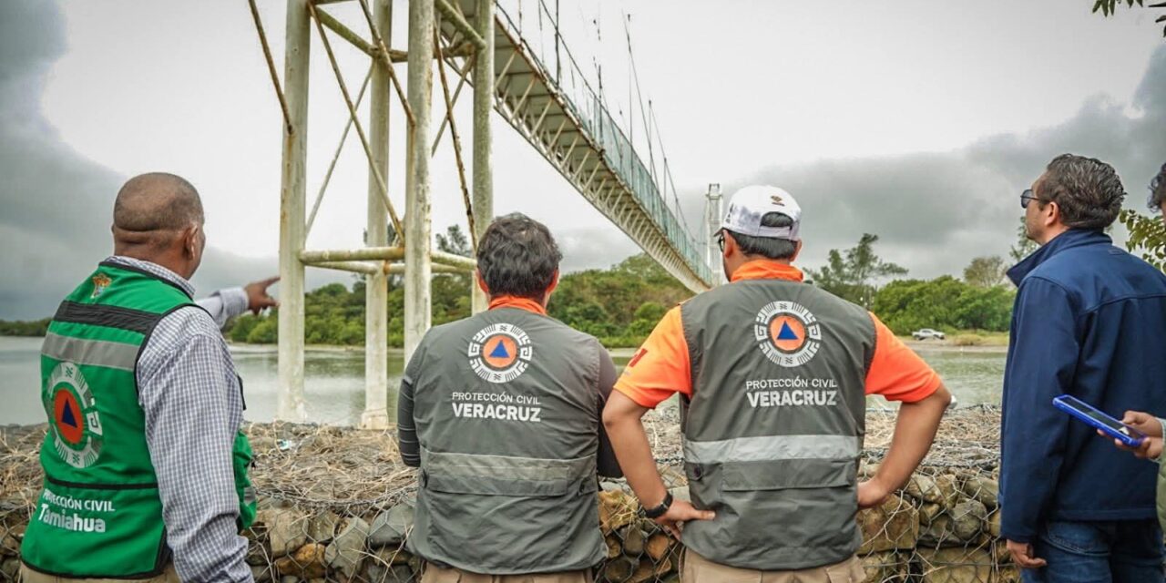 El Concejal supervisó el Puente Chorreras