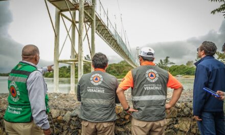El Concejal supervisó el Puente Chorreras