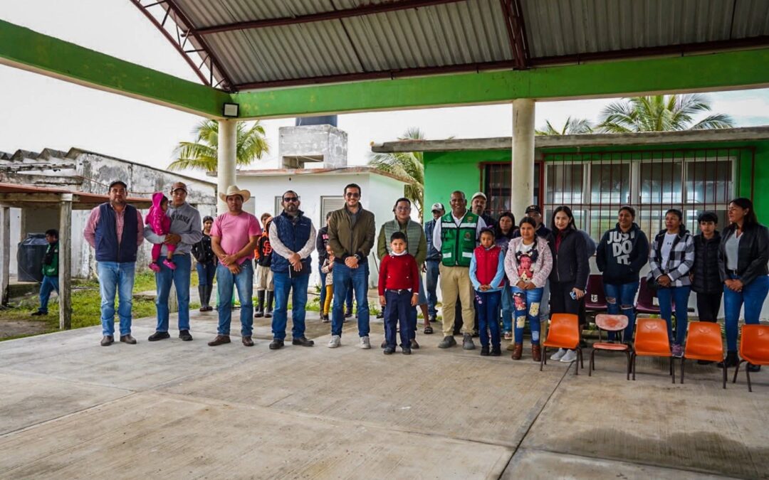 Luis Fernando Cagnant visita Benito Juárez Playa
