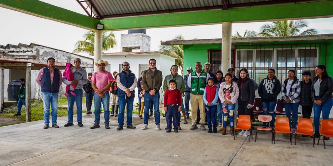 Luis Fernando Cagnant visita Benito Juárez Playa