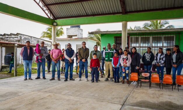 Luis Fernando Cagnant visita Benito Juárez Playa
