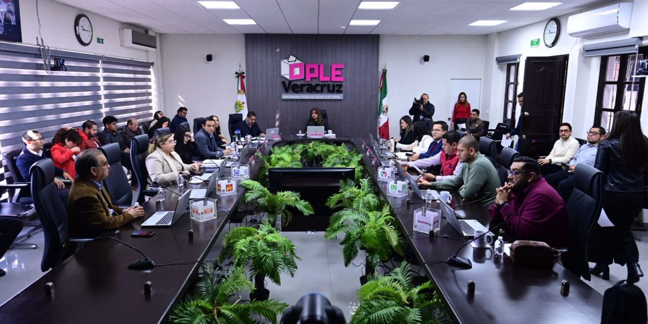 OPLE Veracruz aprueba topes de gastos y financiamiento para la elección extraordinaria en Tamiahua