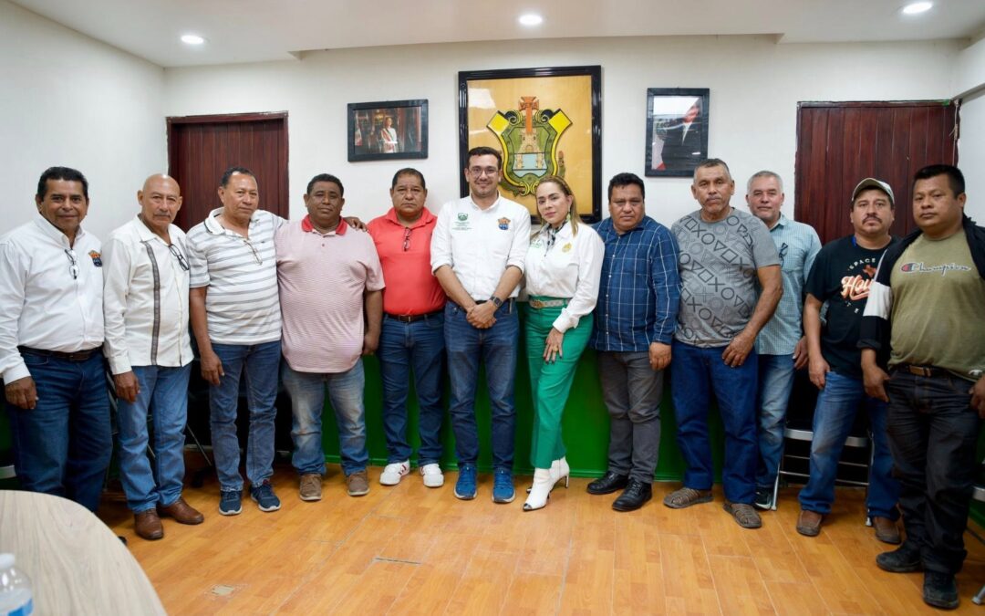Concejo de Tamiahua refuerza diálogo con cooperativas pesqueras para fortalecer el sector