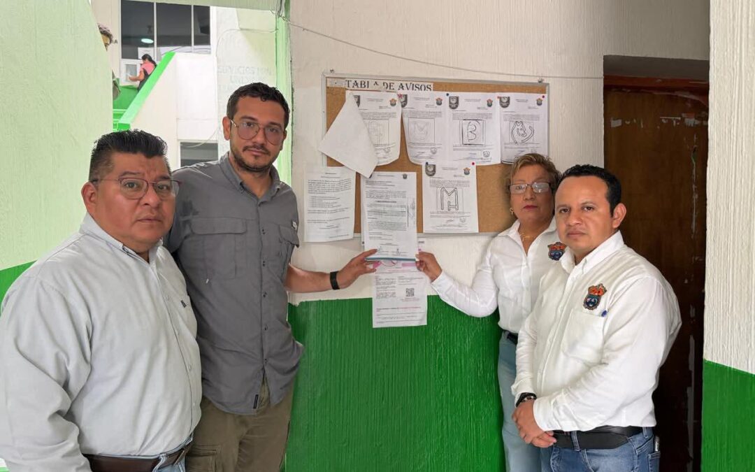 Órgano Interno de Control de Tamiahua realiza notificación por estrados a ex tesorero