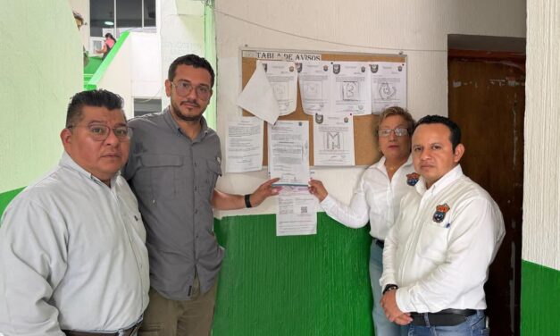 Órgano Interno de Control de Tamiahua realiza notificación por estrados a ex tesorero