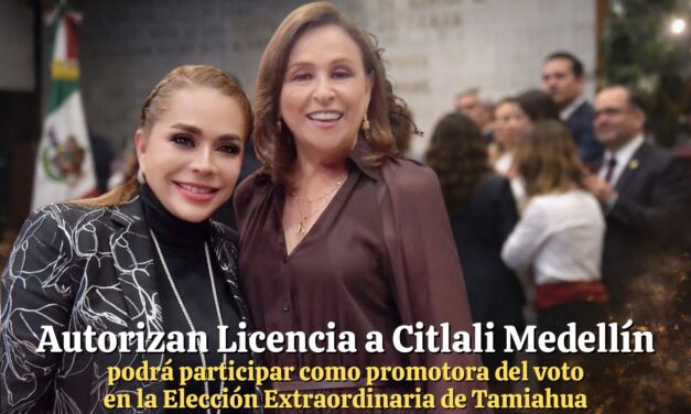 Autorizan licencia a Citlali Medellín; podrá participar como promotora del voto en elección extraordinaria