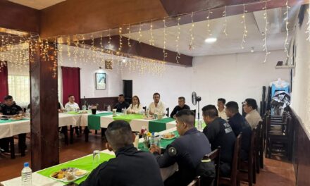 El Gobierno concejal de Tamiahua festeja con una convivencia a los Policías Veracruzanos
